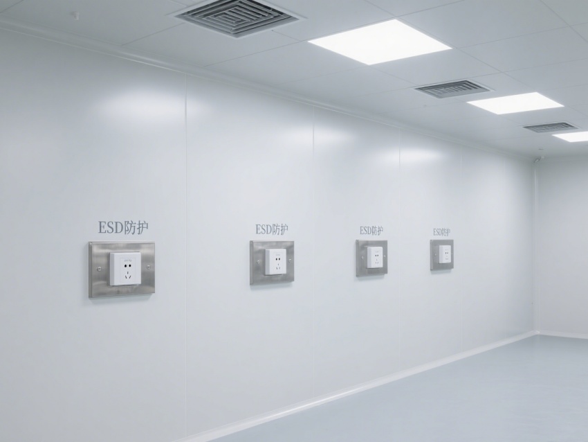 滁州十萬(wàn)級(jí)電子無(wú)塵車間效果分享